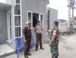 Komsos Dengan Security, Babinsa Air Hitam Himbau Tingkatkan Keamanan