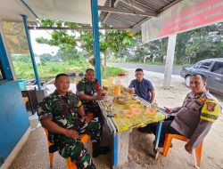 Melalui Coffee Morning Tingkatkan Sinergitas Empat Pilar Jaga Kamtibmas di Kelurahan Simpangtiga