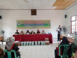 Peltu Suhermanto Babinsa Kel.Padang Bulan Menghadiri Acara Musyawarah Kelurahan Pertanggung Jawaban Tahunan UEK – SP Bulan Purnama Thn 2024