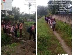 Parit Galian PTN III Kebun Membang Muda Lumpuhkan Akses Ke SDN 112286 Labura