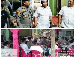 AKP. Nelson Silalahi,S.H.,M.H Kapolsek Kualuh Hulu Hadiri Safari Ramadhan di Desa Sonomartini
