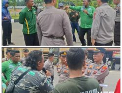 GP Alwashliyah Demo di Depan Polres Labusel Tuntut Tutup Mafia CPO dan Mafia Minyak Subsidi