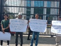 FORUM AKSI MUDA SUMATERA UTARA (FAM-SU) KEMBALI LAKUKAN AKSI DI DEPAN KEJAKSAAN TINGGI SUMATERA UTARA