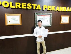 Diduga Beraroma Korupsi, LSM-BERANTAS Laporkan Dugaan Penyimpangan Dana BOS ke Polresta Pekanbaru