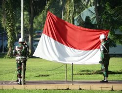 KODIM 0208 ASAHAN LAKSANAKAN UPACARA 17-an BULAN APRIL 2025