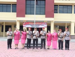 Kapolres Tanjung Balai Serah Terimakan Jabatan Kasat dan Kasiwas, Sampaikan Bekerja Ikhlas