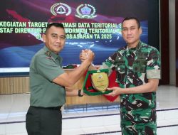 Kunjungan Kerja Direktur Pusat Informasi Teritorial Angkatan Darat ke Kodim 0208/Asahan