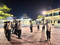 Cegah Kejahatan Jalanan Polres Tanjung Balai Intensifkan Patroli Malam Minggu