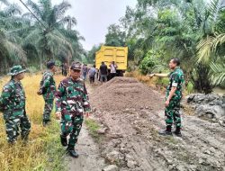 DANDIM 0208/ASAHAN TINJAU PELAKSANAAN PRA TMMD KE-124 TAHUN 2025