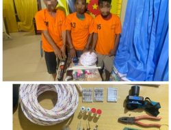 Polsek Bandar Pulau Berhasil Ungkap Kasus Pencurian Hewan Ternak, Tiga Pelaku Diamankan