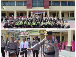 Kapolres Tanjungbalai Lantik Kenaikan Pangkat Pengabdian Dua Personel