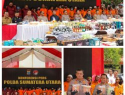 Aksi Masif Polda Sumut Berantas Narkoba, 2.373 Kasus Terungkap Sejak Awal 2025