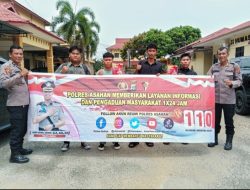 POLRES ASAHAN OPTIMALKAN LAYANAN HOTLINE 110 UNTUK MASYARAKAT