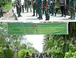 Pangdam I/Bukit Barisan Tinjau Langsung Kesiapan Kodim 0208/Asahan Jelang Penutupan TMMD ke-124 TA 2025 Oleh Kasad Jenderal TNI Maruli Simanjuntak