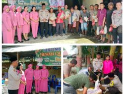 Kapolsek Air Batu Qurban Dalam Rangka Hari Idul Adha 1446 H/ 2025 M
