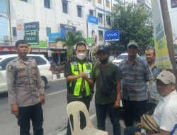 Polres Asahan Gelar Pemeriksaan Kesehatan Gratis Untuk Pengemudi Ojek Dalam Rangka HUT Bhayangkara ke-79