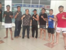 Ketum Persambo Riau Tinjau Latihan Persiapan Atlet Sambo