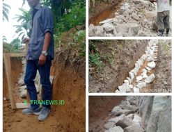 Diduga Proyek Siluman, Pembangunan Paret  Beton Yang Ada di Desa Damuli Kebun Menjadi Sorotan