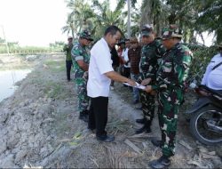 Menjelang Akhir Masa Tugas Dandim 0208/Asahan Tinjau Progres OPLA di Desa Rawang Panca Arga