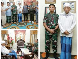 Pererat Hubungan TNI AD dan Tokoh Agama, Dandim 0208/Asahan Bersilaturahmi ke Kediaman Syech Silau Laut