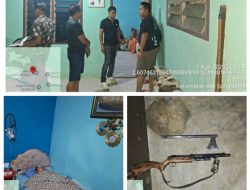 Polsek Bandar Pulau Respon Cepat Laporan KDRT Melalui Call Center 110, Amankan Barang Bukti dan Buru Pelaku