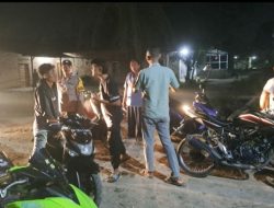 Polsek Kota Kisaran Gelar Patroli Malam Cegah Geng Motor, Begal, dan Tawuran di Asahan
