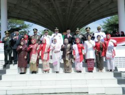 Kapolres Asahan Bersama Dandim 0208/ Asahan Ikuti Upacara Pengibaran Bendera Peringatani HUT ke-80 RI