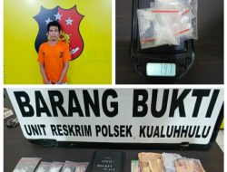 Ungkap Kasus Penyalahgunaan Narkotika ,Tim Opsnal Polsek Kualuh Hulu Ringkus Seorang Pelaku di Kampung Tengah Dusun IX Desa Si Dua-dua