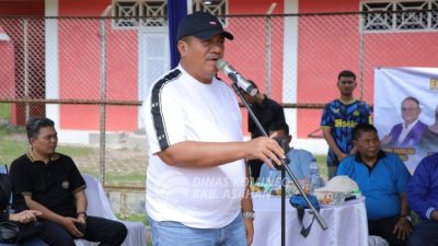 Bupati Asahan Buka Turnamen Sepak Bola U-14 Dalam Rangka HUT Partai PAN ke-27