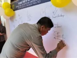 Kapolsek Kualuh Hulu Hadiri dan Dukung Gerakan Serentak Satu Tahun PAUD Pra-SD Yang di Gelar Pemkab Labura