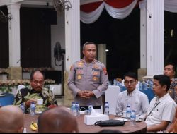 Kapolres Asahan Bersama Forkopimda Dan Cipayung Plus Gelar Rapat Koordinasi Jaga Sitkamtibmas
