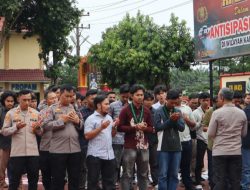 Aksi Damai HMI Cabang Kisaran-Asahan di Mapolres Asahan Berjalan Aman dan Kondusif