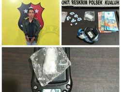 Miliki Sabu 5,24 gram dan Ekstasi 27 Butir,”JS” ,Diringkus Tim Opsnal Polsek Kualuh Hulu