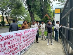DPW ASPEMA SUMUT SAYANGKAN KEPALA BALAI BESAR WILAYAH SUNGAI SUMATERA II MEDAN TIDAK MAU TEMUI MASSA AKSI