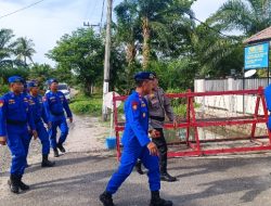 ﻿Polres Asahan Hadiri Perayaan HUT TNI AL ke 80 di LANAL Tanjung Balai